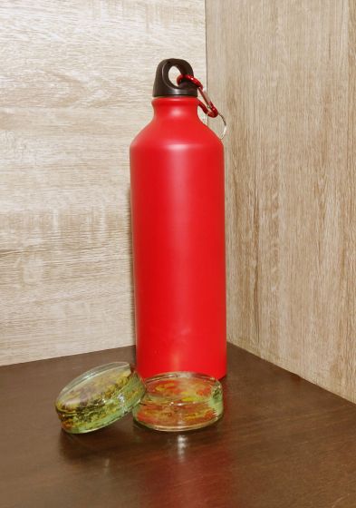   Mbapee  Printed Aluminum Sipper Bottle 750ml, Water Bottles, Printed Sipper Bottles