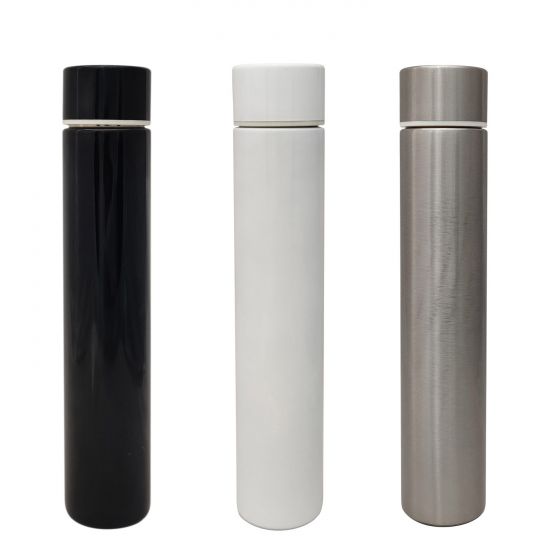 Slim Thin Stainless Steel Water Bottle – Best use in Travelling: 310 ml