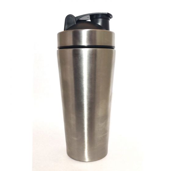 Steel shaker outlet bottle